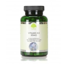 Vitamina B2 Riboflavină 50mg - 120 capsule.