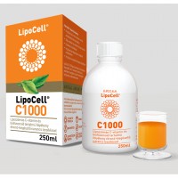 LipoCell C1000 vitamina C cu Lipozomi - Aroma de Orange 250 ml