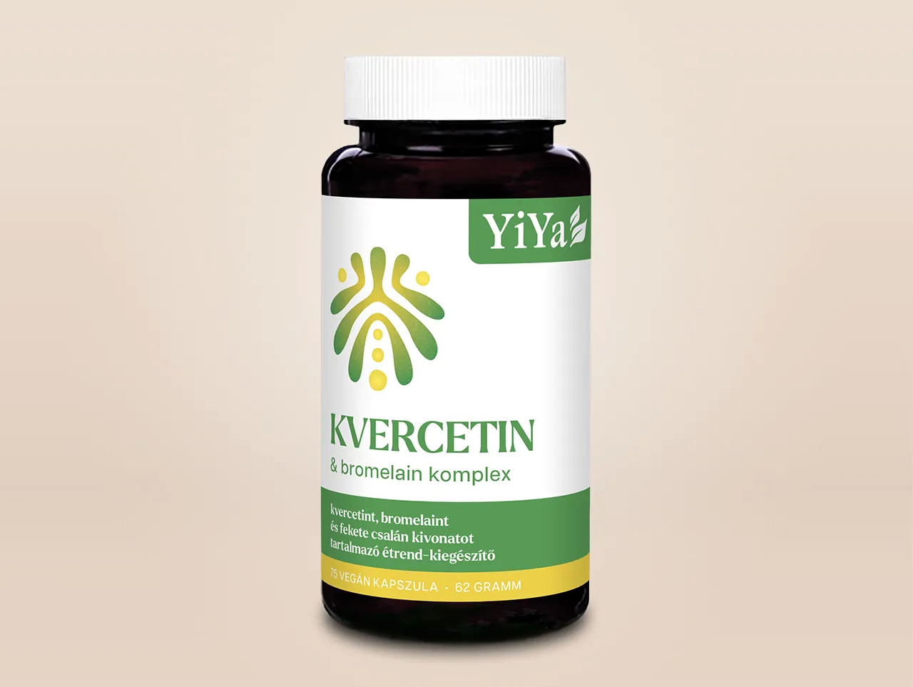YiYa Complex Quercetină & Bromelaină, 75 capsule