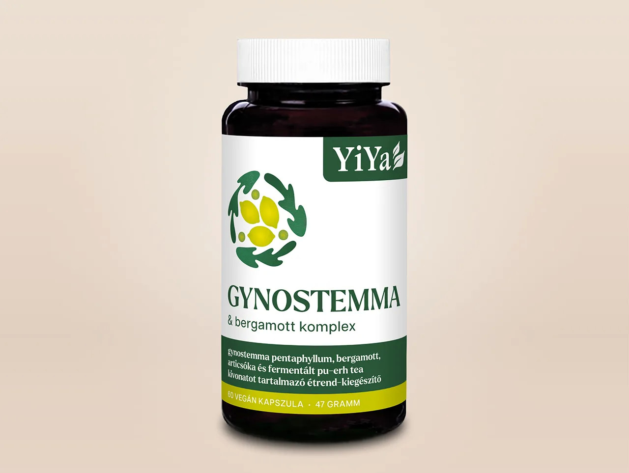 YiYa Gynostemma & Bergamott, 60 capsule