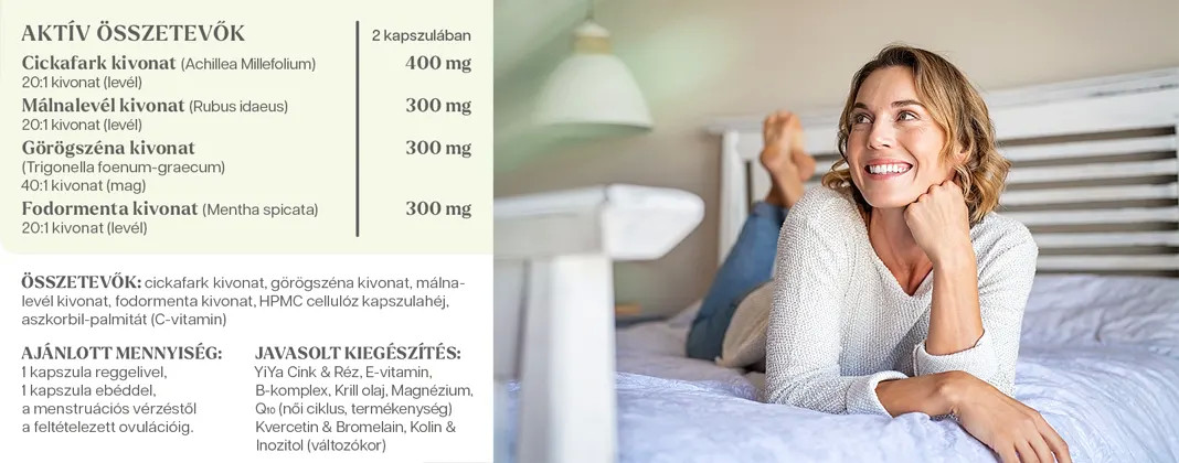 YiYa Coada Șoricelului și Frunze de Zmeură, 60 capsule