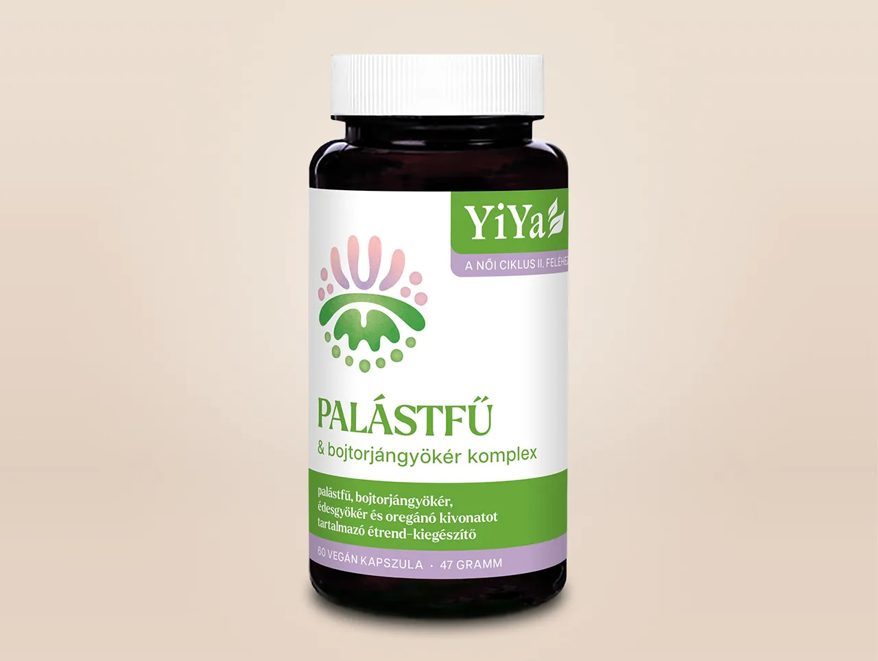 YiYa Extract de Alchemilla & Rădăcină de Brusture, 60 capsule