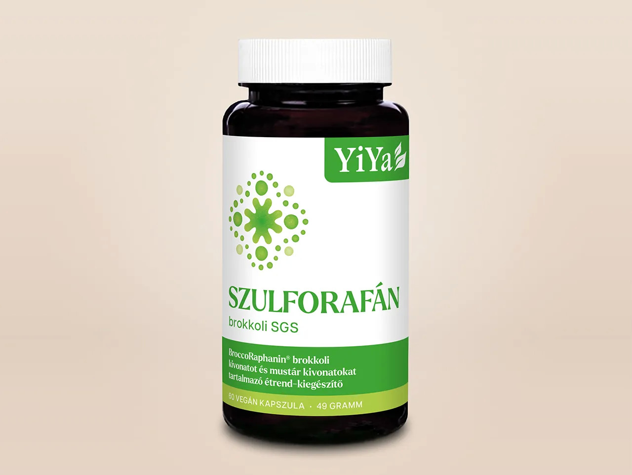 YiYa Sulforafan, 60 capsule – Molecula din germenii de broccoli cu efecte protectoare asupra celulelor și antitumorale!