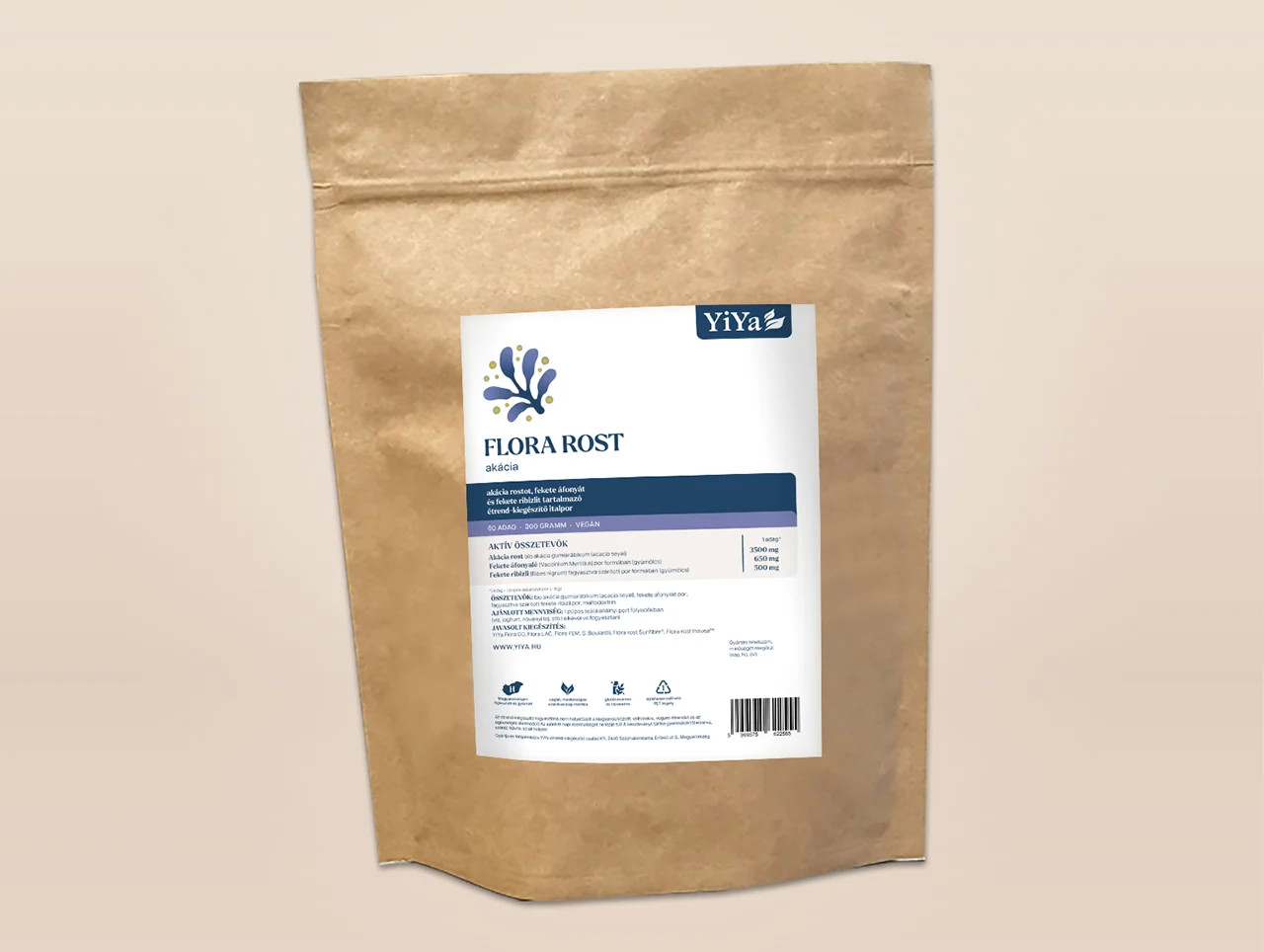 YiYa Complex de fibre din Acacia cu fructe de pădure 300 gr