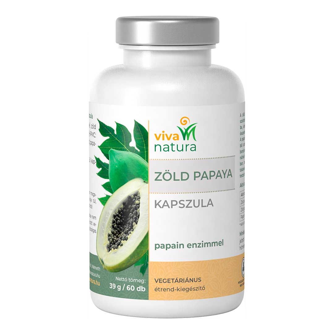 Capsule de Papaya VNature 60 buc.