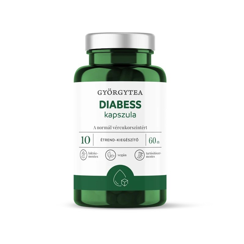 Györgytea Diabess, 60 capsule