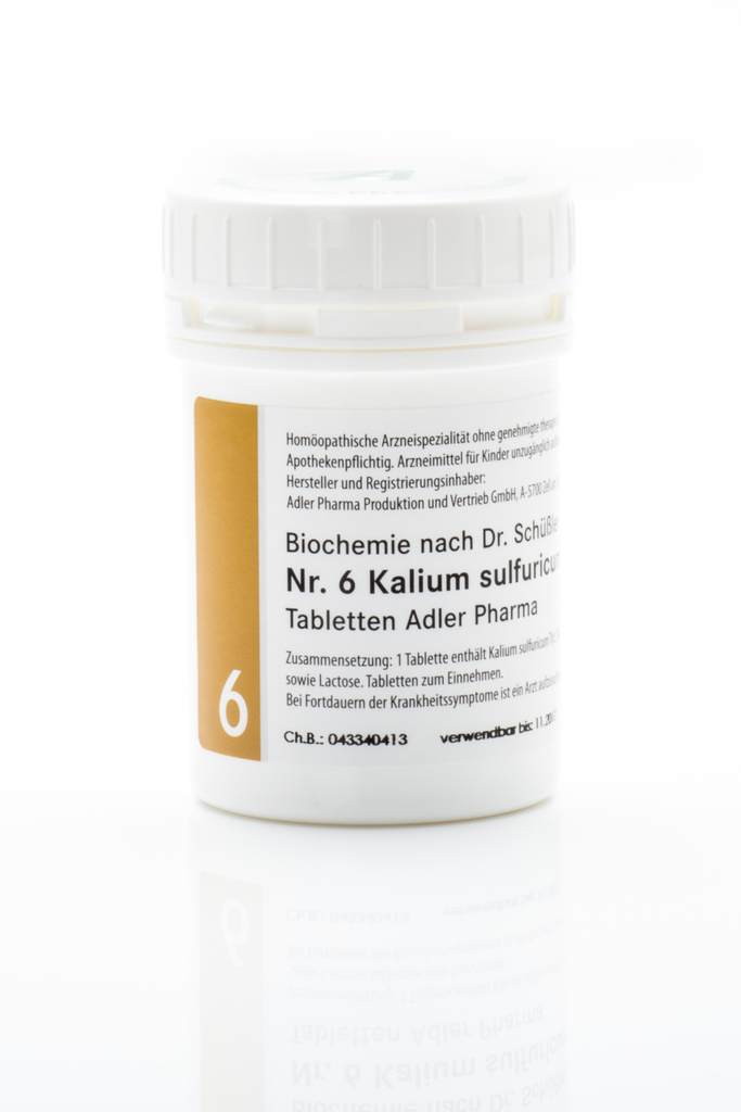 100 CPR. - NR.6 KALIUM SULFURICUM