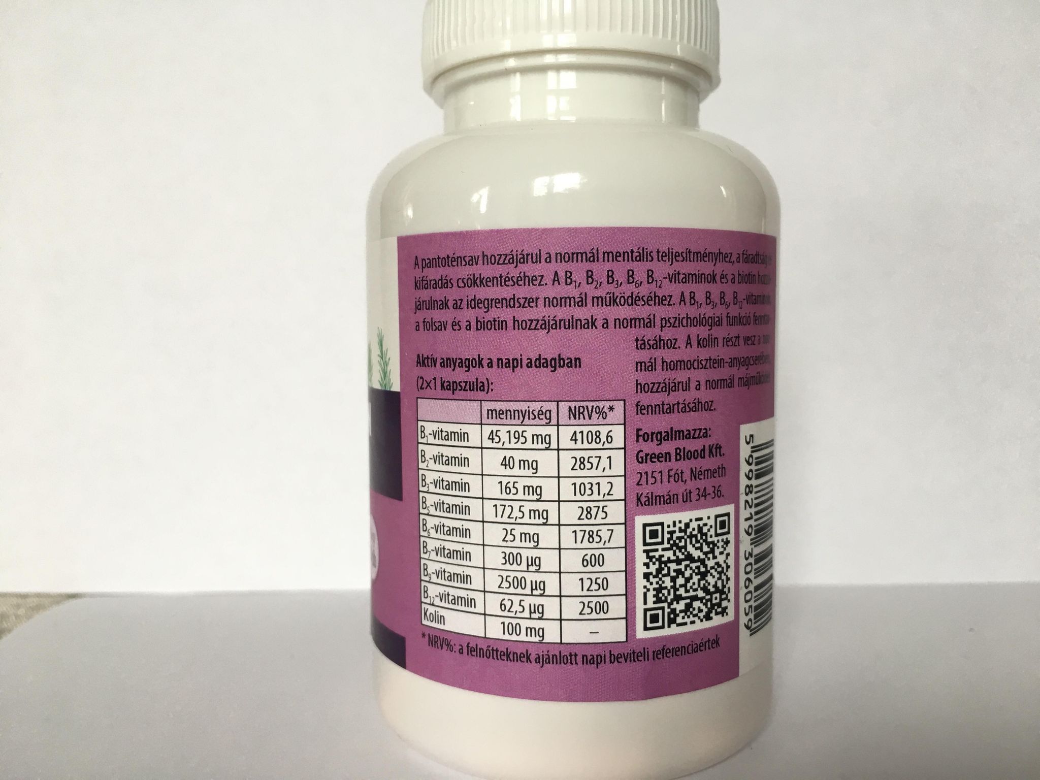 HESSE Vitamina B Complex 60 buc.