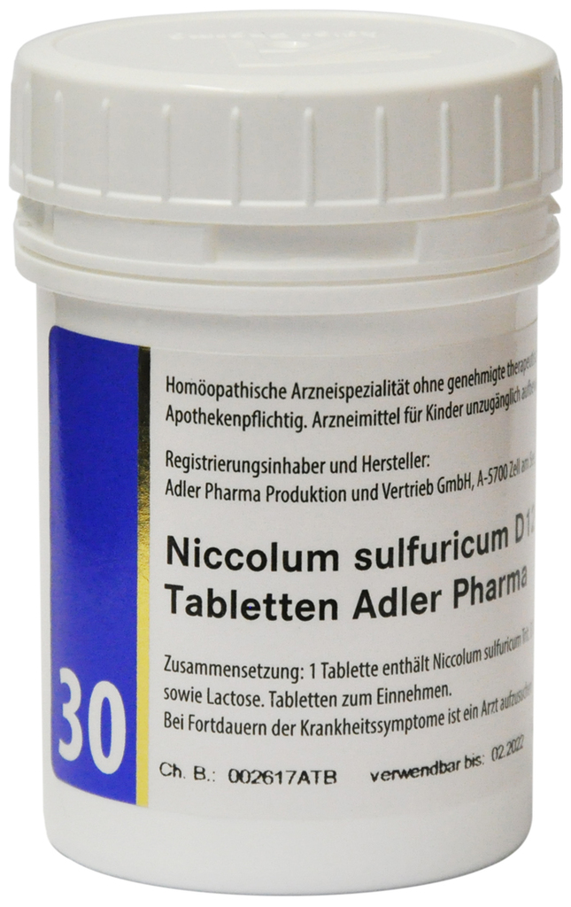 400 CPR - NR.30 Niccolum Sulfuricum 