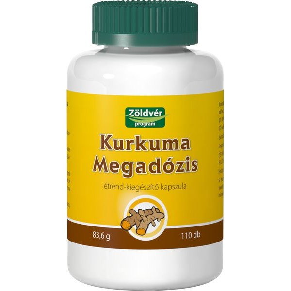 Megadoză de curcuma Viva Natura 110 capsule