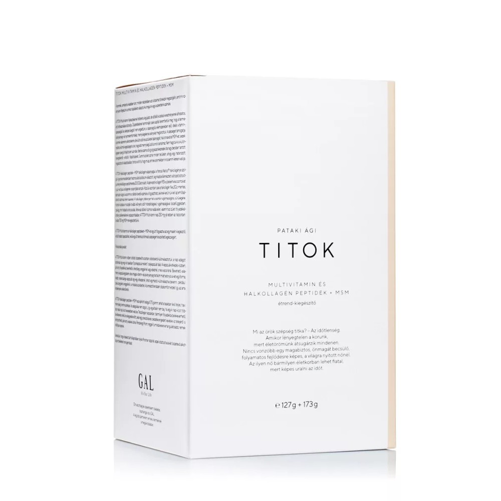 TITOK Multivitamine si Peptide colagen de peste + MSM