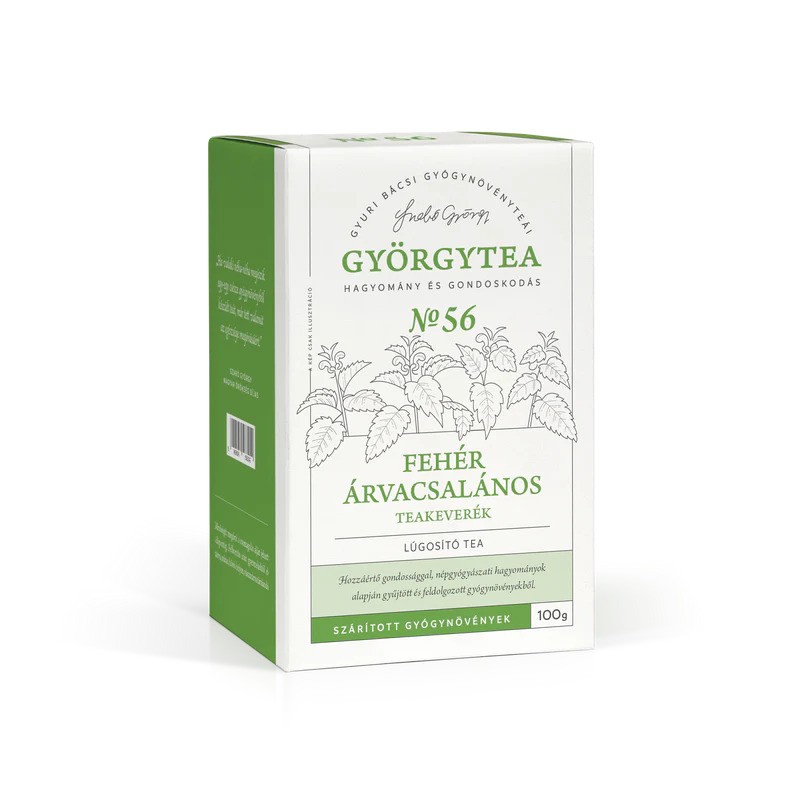 GYORGYTEA No.56 Amestec de ceai de panselute albe (ceai alcalinizant),100g