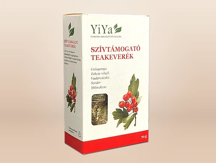 YiYa Ceai pentru susținerea inimii 70 g, 30 portii – Plante medicinale pentru sănătatea sistemului cardiovascular!