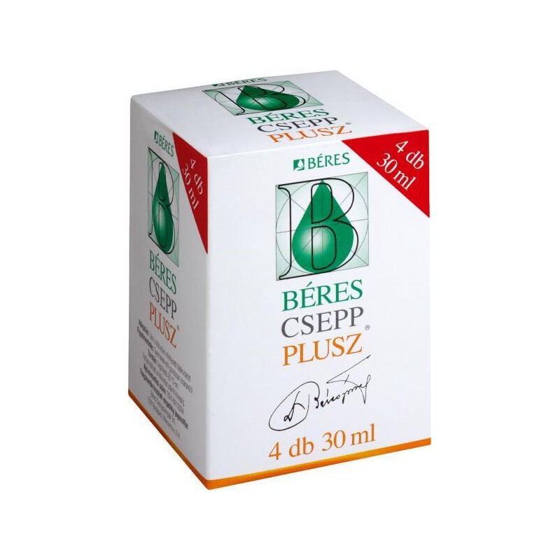 BERES, Beres Plus 4x30 ml, picaturi orale