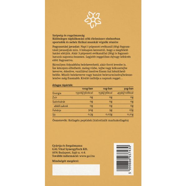 GAL Peptide din colagen de bovine - Vită Clasic 300 gr