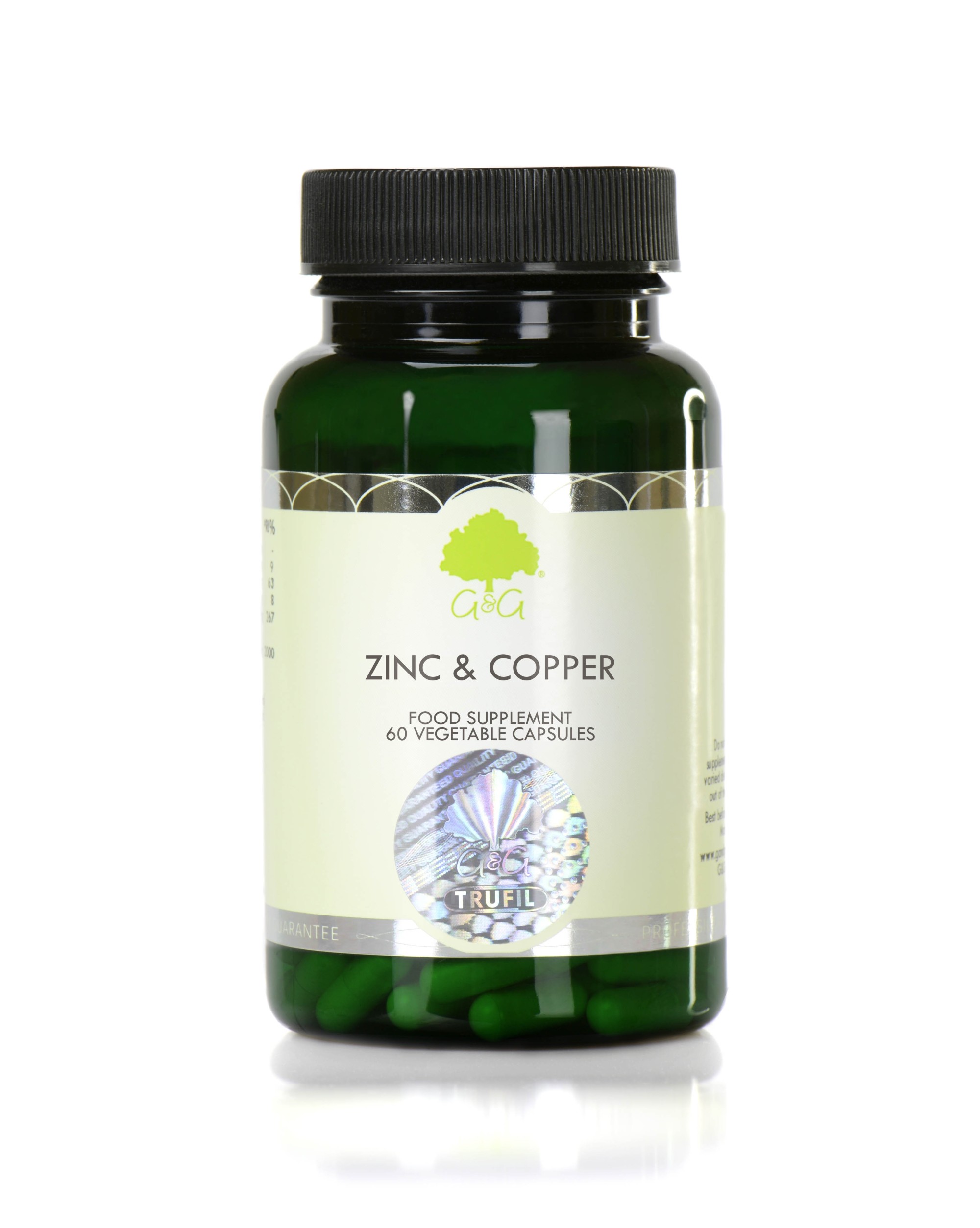 Zinc &amp; Cupru, 60 capsule.